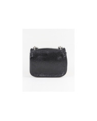 Black Woman Bag with Chain Handle