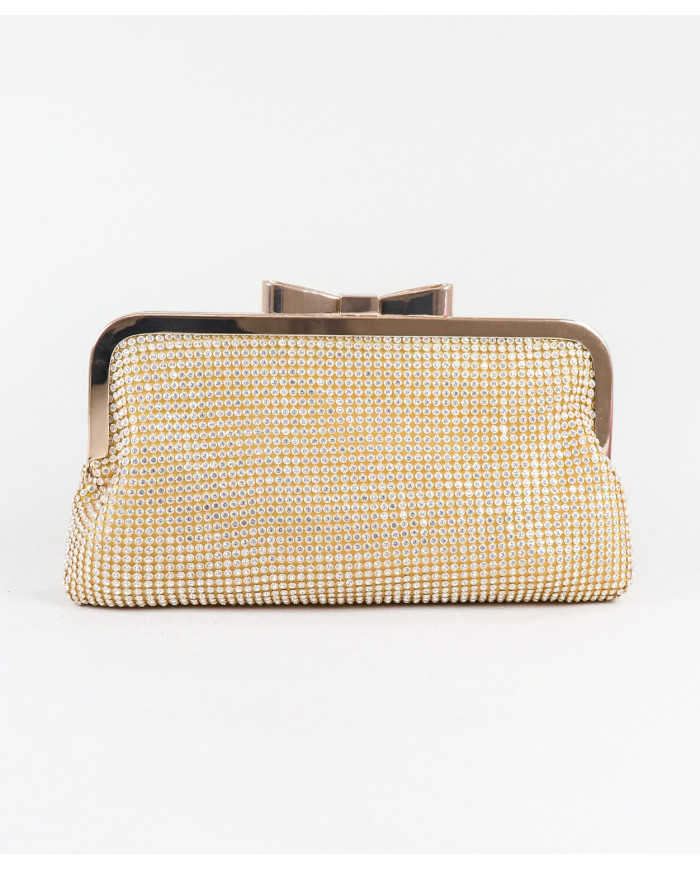 Golden Woman Pot with Chain Handle