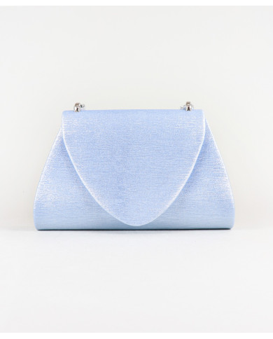 Pochete de Mulher Azul com Alça em Corrente