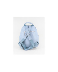 Mochila de Mulher Azul com Bolso Frontal