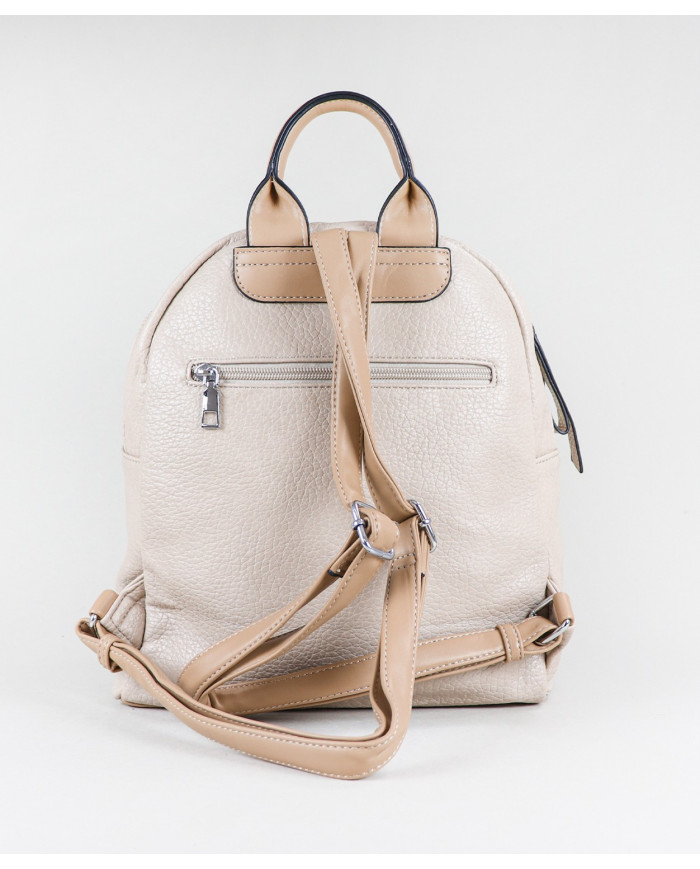 Taupe Mochila Mujer decorada