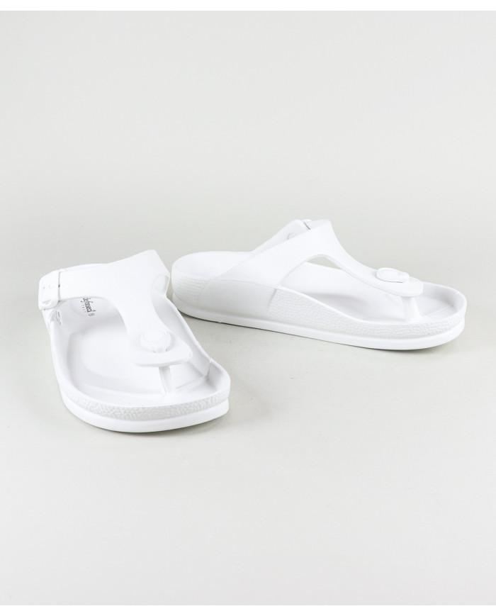 White DeFonseca Slippers