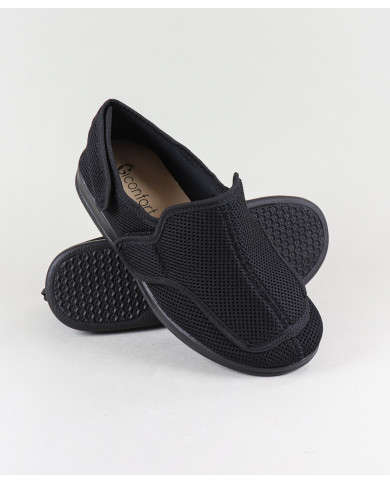 Sapatos Ortopédicos com Tira em Velcro de Mulher Giconfort