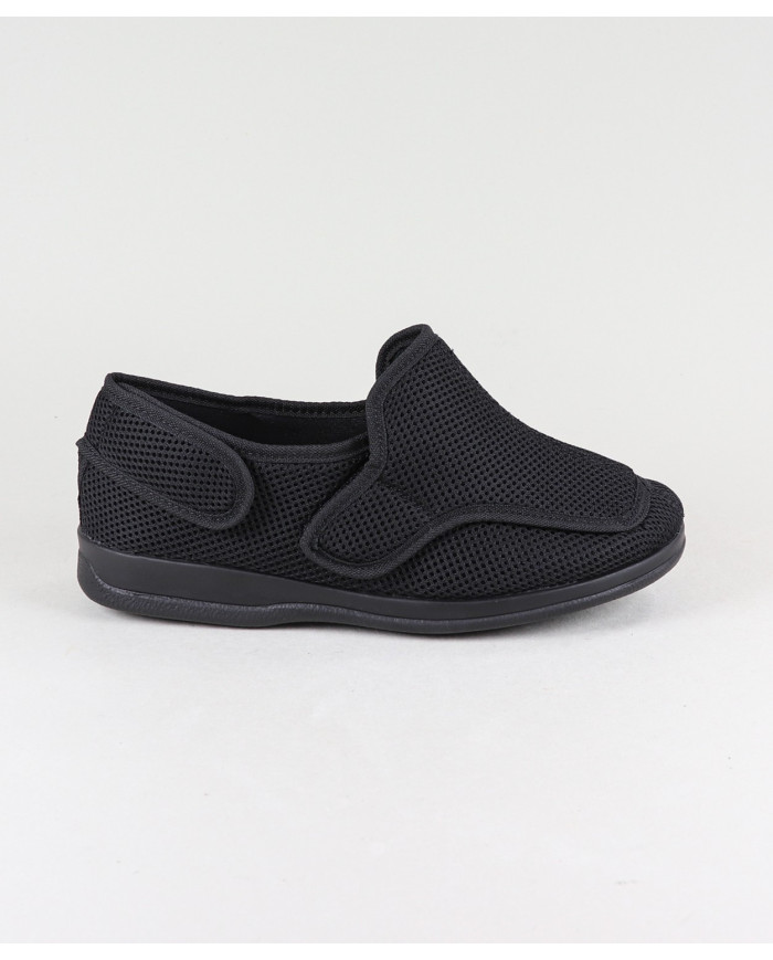 Zapatos Ginova Comfort para mujer en tejido transpirable con velcro