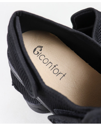 Zapatos Ginova Comfort para mujer en tejido transpirable con velcro