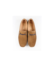 Ginova Man Moccasins in Camurça