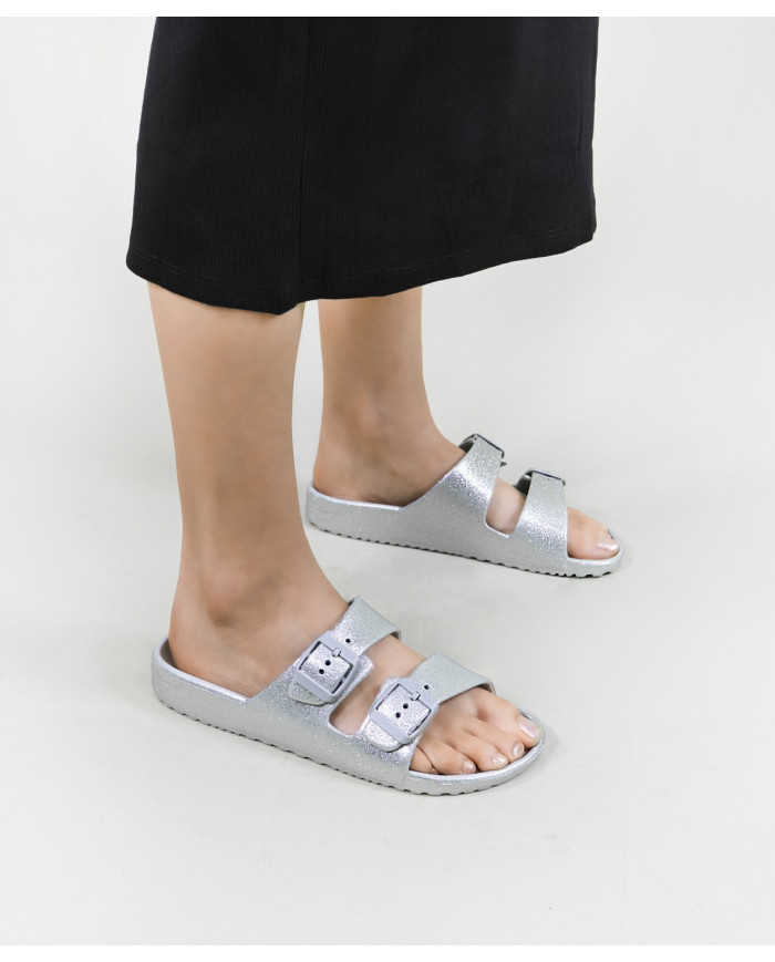 DeFonseca Slippers Silver
