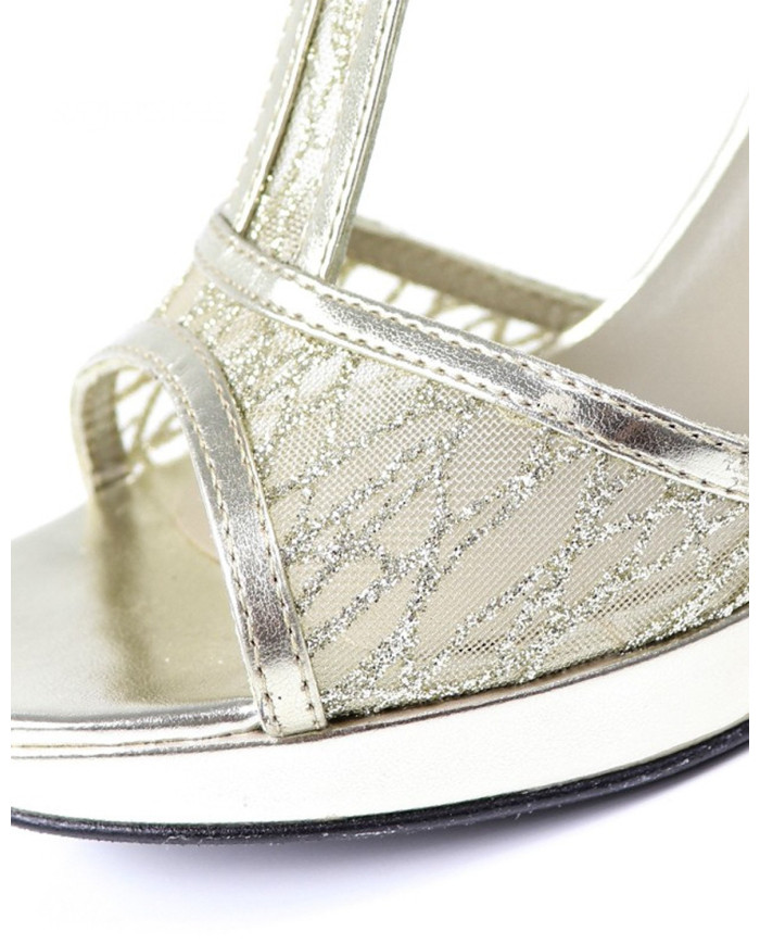 Sandalias de Senhora Ginova con brillo Elegante