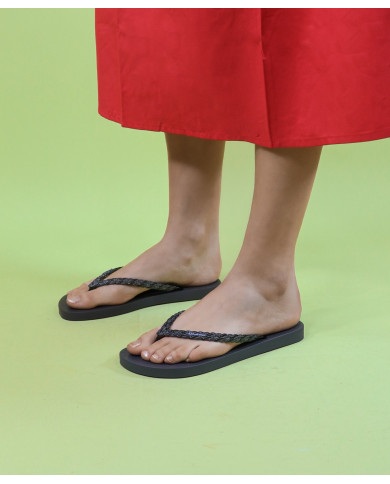 Slippers Ipanema Cinza Exuberance