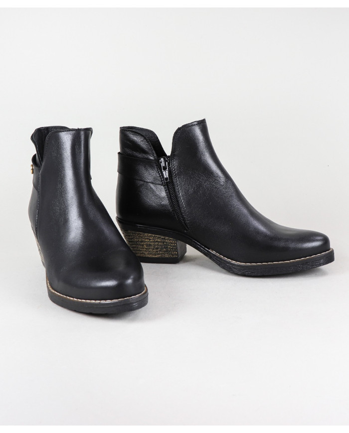 Ginova Botas de Mujer con Zip
