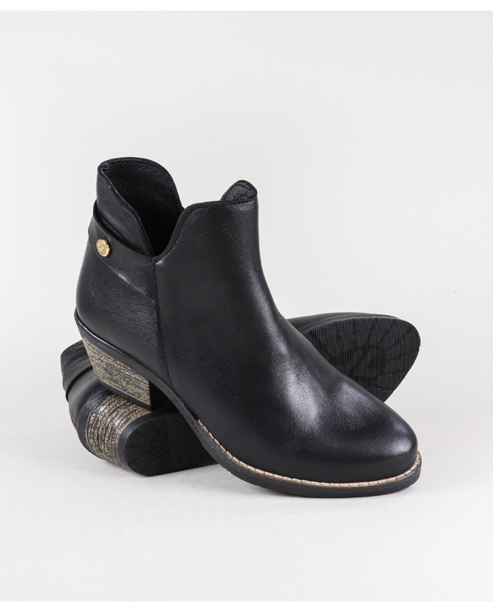 Ginova Botas de Mujer con Zip