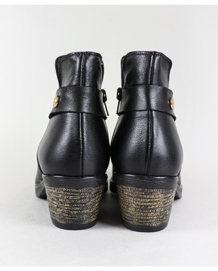 Ginova Botas de Mujer con Zip