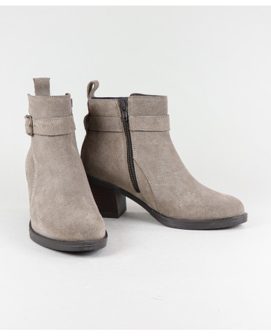 Ginova Botas de Mujer con Zip
