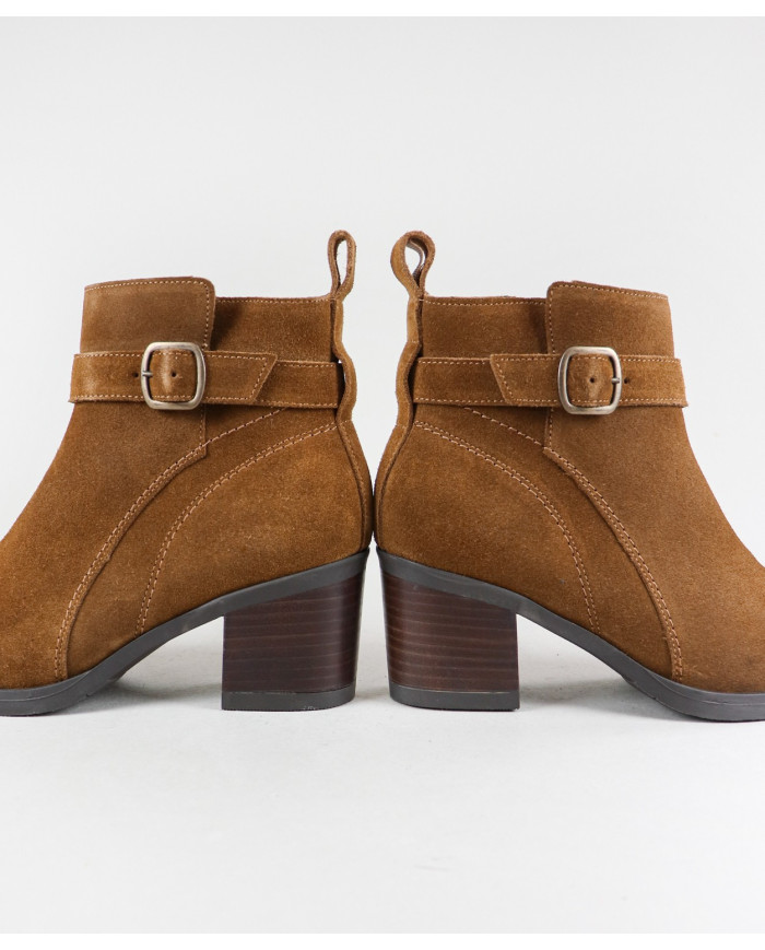 Ginova Botas de Mujer con Zip