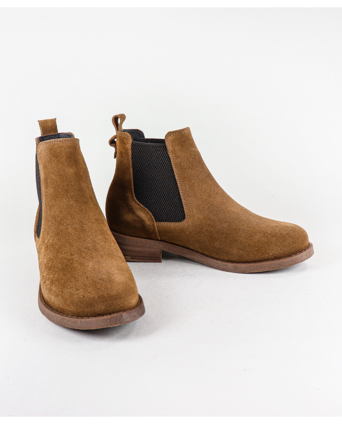 Women's Boots with Elastic in the Ginova Laterals