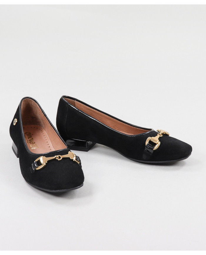 Sapatos de Senhora Ginova com Tacão em Verniz