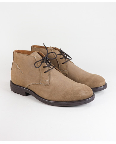 Botas de Homem Taupe com Atacadores Ginova