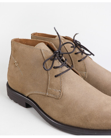 Taupe Man Boots with Ginova Wholesalers
