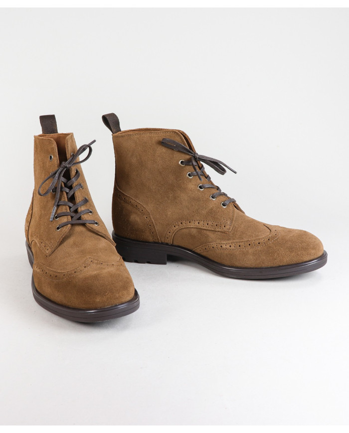 Botas de hombres en Suede Style Oxford Ginova