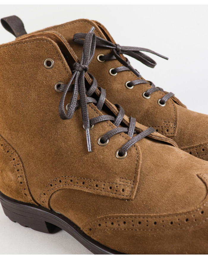 Botas de hombres en Suede Style Oxford Ginova