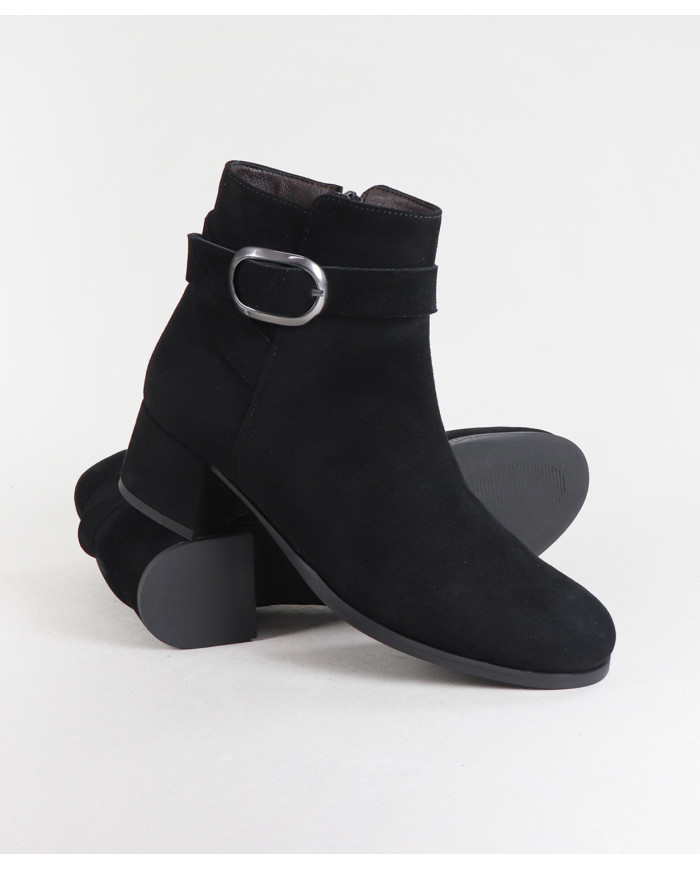 Botas de mujer de Ginova de tacón medio