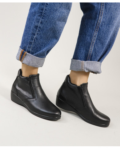 Botas de Mujer Ginova Cómodas con Cremallera