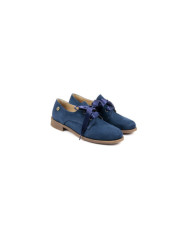 Shoes of Lady Ginova Azuis Oxford type