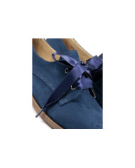 Shoes of Lady Ginova Azuis Oxford type