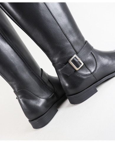 Botas de mujeres de Cano Alto Ginova con Fecho