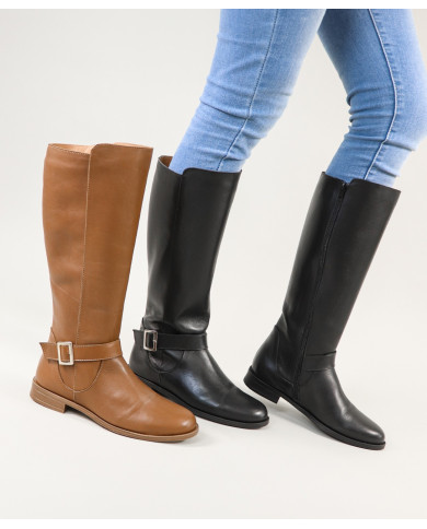 Women's Boots of Cano Alto Ginova with Fecho