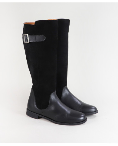 Botas de mujeres de Cano Alto Ginova con Fecho