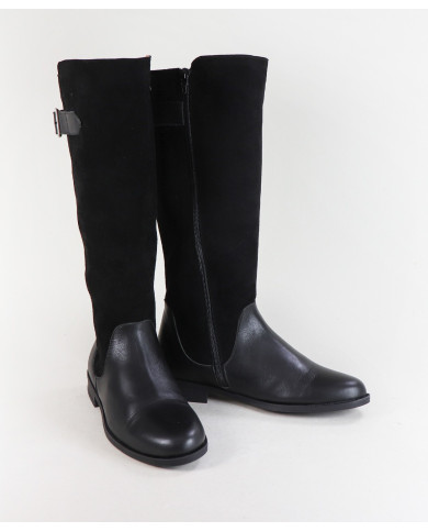 Botas de Mulher de Cano Alto Ginova com Fecho