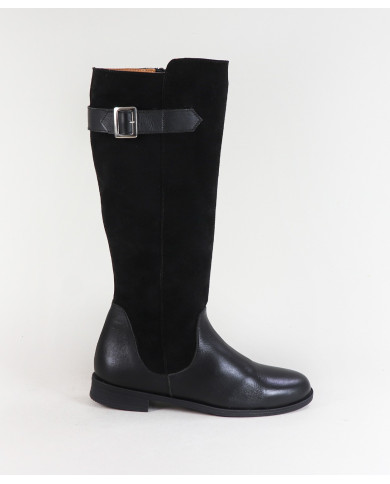 Botas de mujeres de Cano Alto Ginova con Fecho