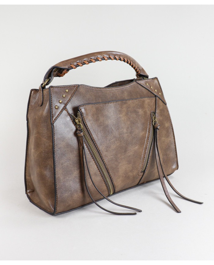 Women's Bag with Clasps to the High