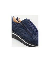 Women's Sneakers with Perforated Fabric