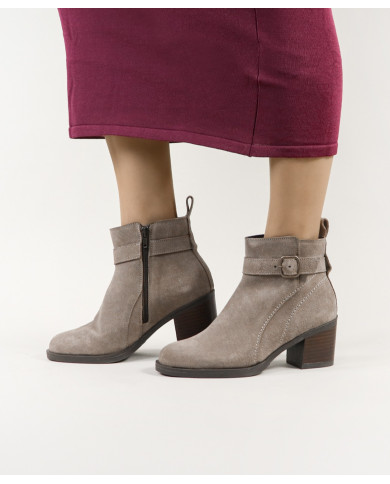 Ginova Botas de Mujer con Zip