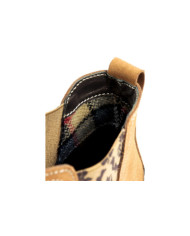 Botas Camel Femininas Ginova com Padrão no Elástico