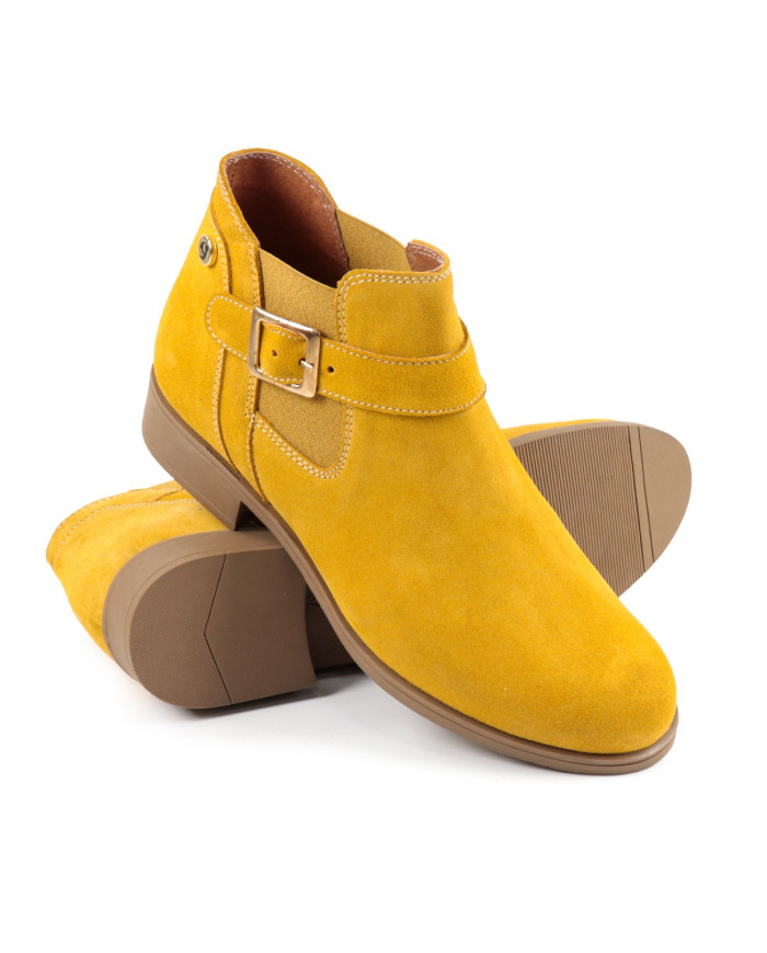 Botas Rasas Ginova con Elastic