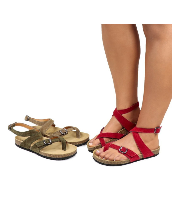 Ginova Women's Sandals with Anatomical Insole
