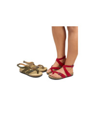 Sandalias de mujeres Ginova con plantilla anatómica