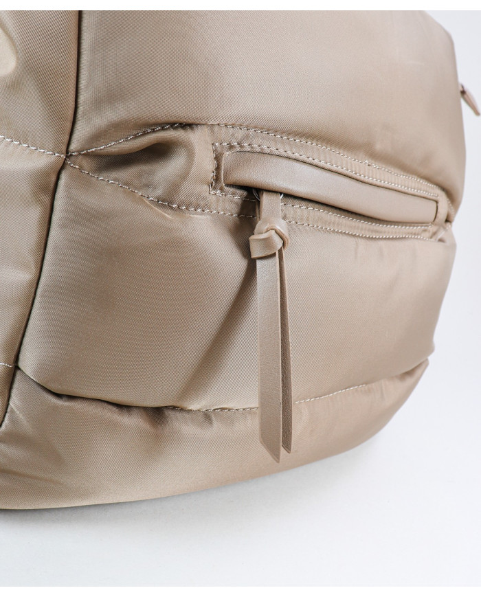 Bolsa de mujeres acolchada con manijas anchas