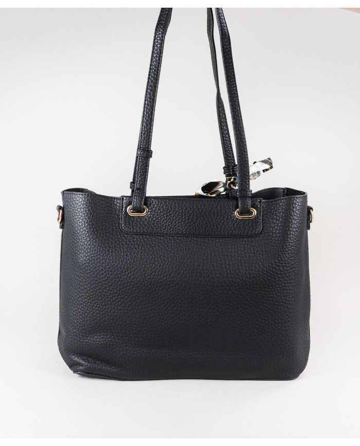 Black Woman Suitcase with Decorative Lace