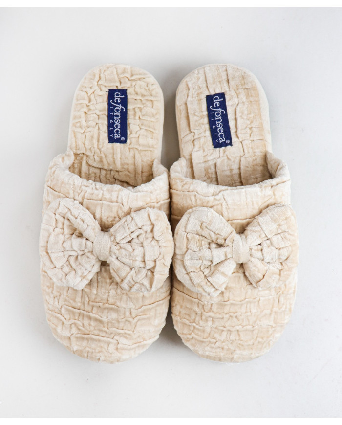 Women's DeFonseca Bedroom Slippers with Lace