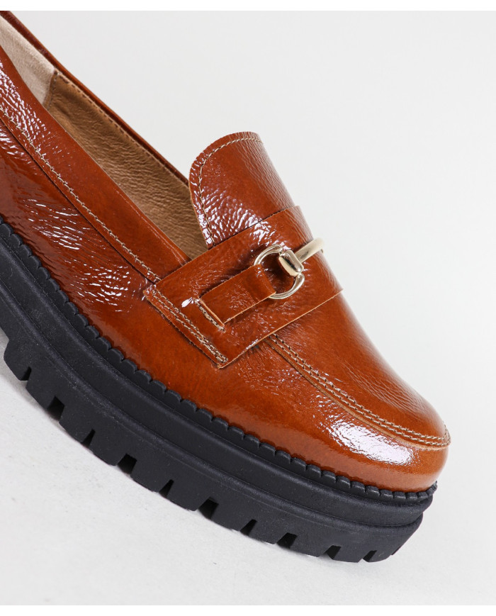 Women's Moccasins with Ginova Platform