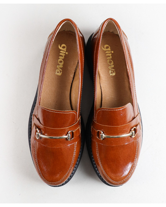 Women's Moccasins with Ginova Platform