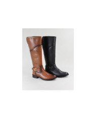 Botas de Mulher de Cano Alto Ginova com Fecho