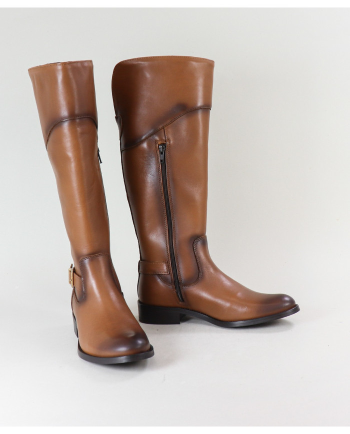 Botas de mujeres de Cano Alto Ginova con Fecho