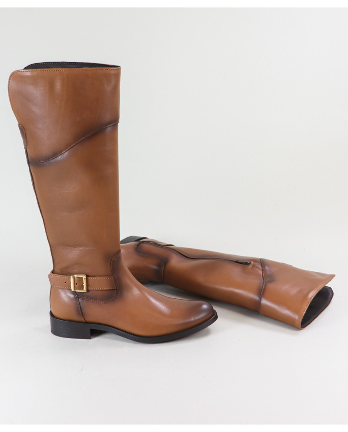 Botas de mujeres de Cano Alto Ginova con Fecho