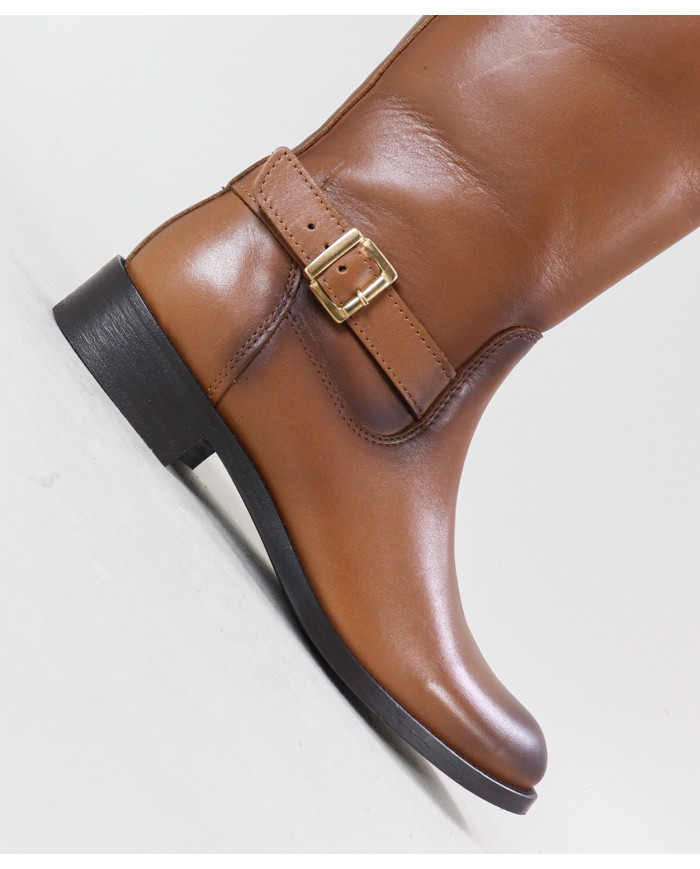 Botas de mujeres de Cano Alto Ginova con Fecho