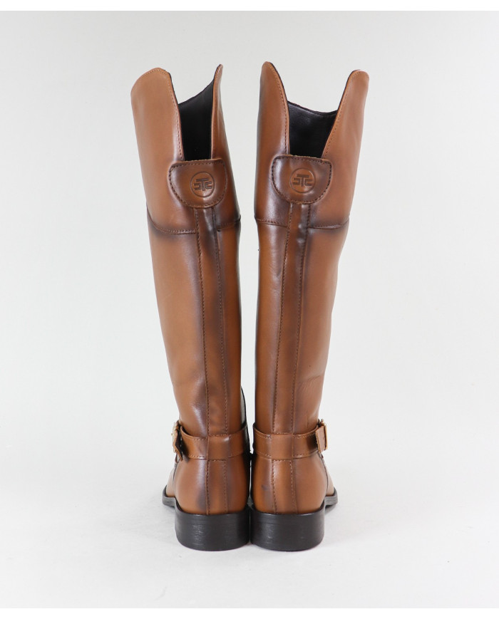 Botas de mujeres de Cano Alto Ginova con Fecho